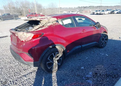 2018 Toyota C-Hr Xle Premium z USA, uszkodzony, nr VIN JTNKHMBX3J1007650
